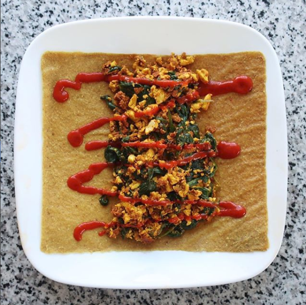 Coco Nori Curry Breakfast Tofu Scramble