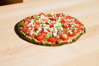 Italian Style Hummus Gluten-Free Pizza Crust