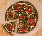 Hominy Vegan Pizza Crust Quesadillas