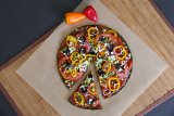 Broccoli Raab Organic Pizza Crust Flatbread