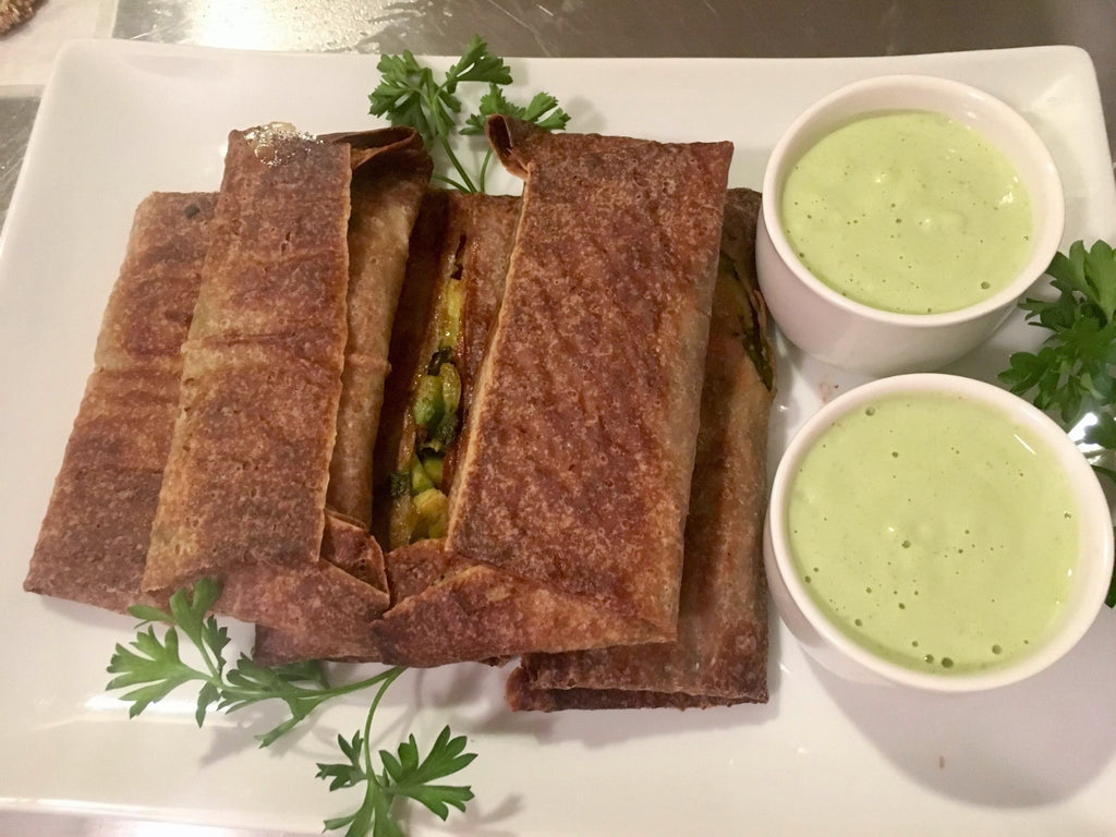 Easy Gluten-free Avocado Egg Rolls