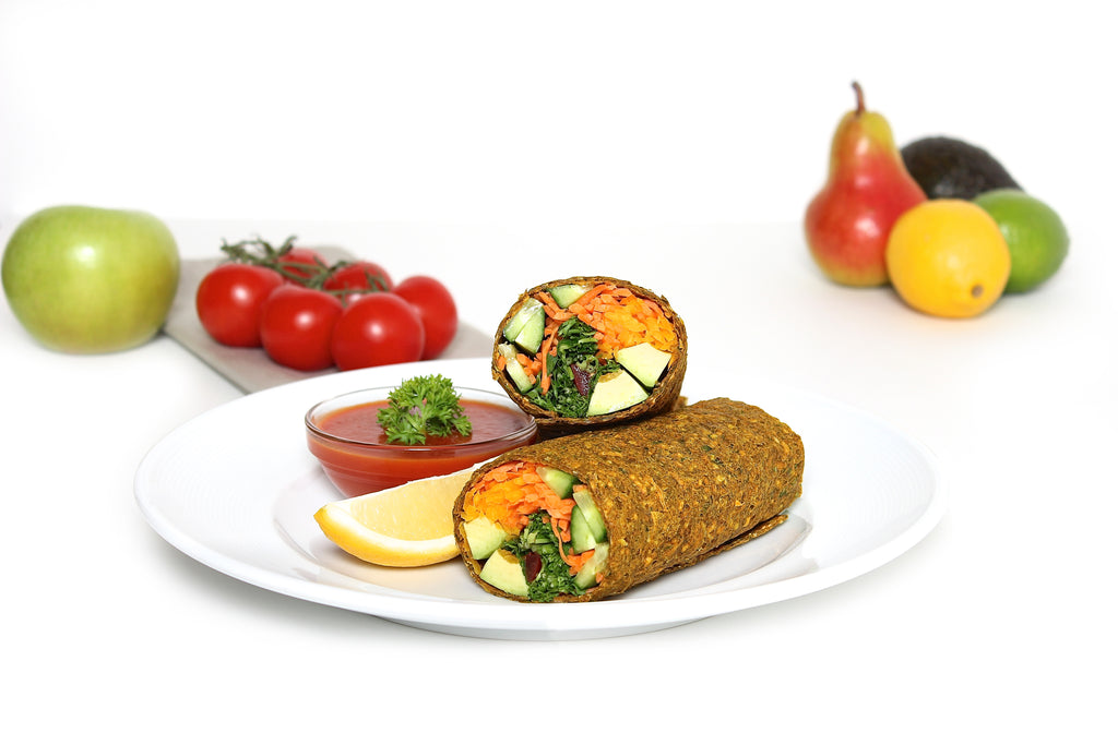 Raw Wraps With Pesto
