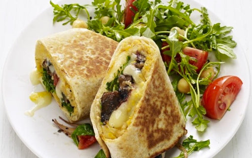 HAWAIIAN PORTOBELLO VEGAN WRAPS
