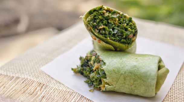 CREAMY VEGETABLE VEGAN WRAPS