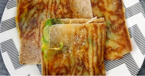 CHEESY AVOCADO QUESIDILLAS (WITH COCONUT WRAPS)