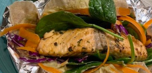 EXOTIC ROASTED AFRICAN SALMON GLUTEN-FREE WRAP