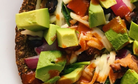 MEXICAN INSPIRED VEGAN PIZZA