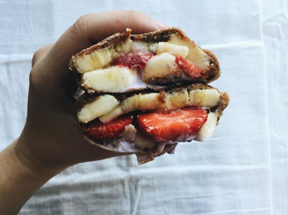 Coco Nori Strawberry Breakfast Treat