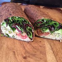 Gluten Free Wraps with Mushroom and Thyme Omelet