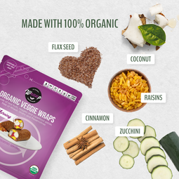 Mini Veggie Wrap: Energy Morning