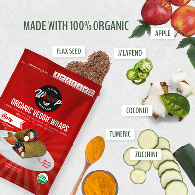 Veggie Wraps: Spicy