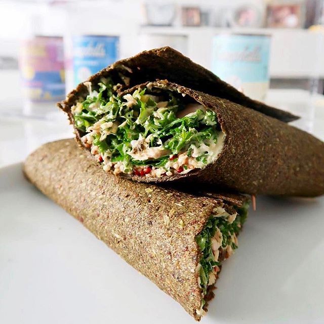 BBQ Chicken and Slaw Wrap