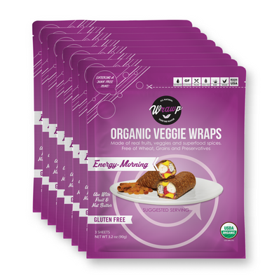 Mini Veggie Wrap: Energy Morning