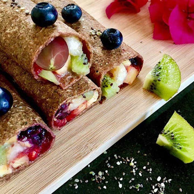 Veggie Wraps: Energy Morning