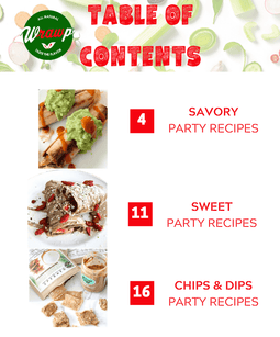 Wrawp "Party Favorites" Recipe Book: Fall/Winter 2019-2020 Edition