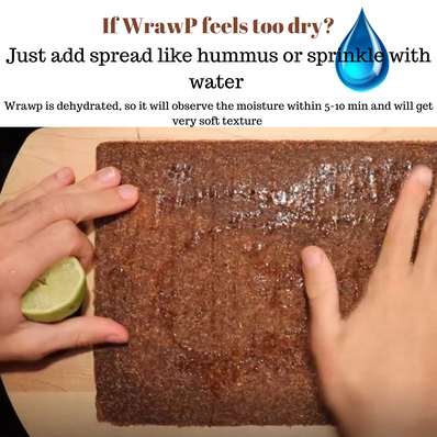 25% Saving! - IMPERFECT Veggie Wraps: Spirulina (12 sheets)