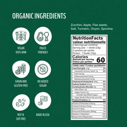 Mini Veggie Wrap: Spirulina