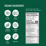 Mini Veggie Wrap: Spirulina