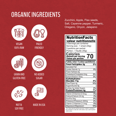 Mini Veggie Wrap: Spicy