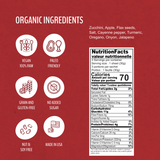 Mini Veggie Wrap: Spicy