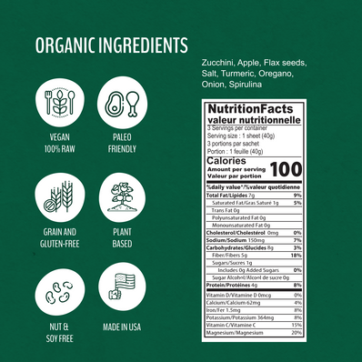 Veggie Wrap: Spirulina