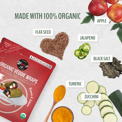 Mini Veggie Wrap: Spicy