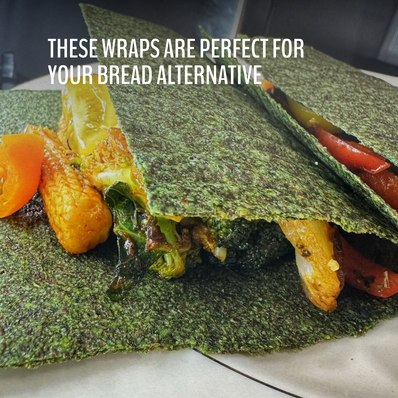 Mini Veggie Wrap: Spirulina