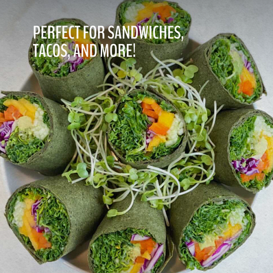 Veggie Wrap: Spirulina