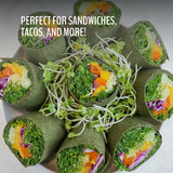 Mini Veggie Wrap: Spirulina