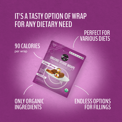 Mini Veggie Wrap: Energy Morning