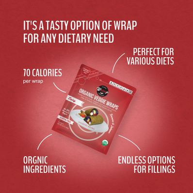 Mini Veggie Wrap: Spicy