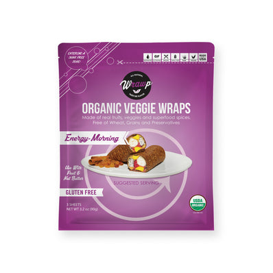Mini Veggie Wrap: Energy Morning