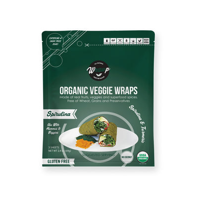 Mini Veggie Wrap: Spirulina