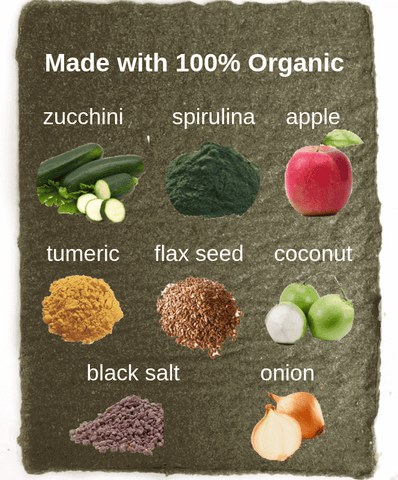 25% Saving! - IMPERFECT Veggie Wraps: Spirulina (12 sheets)